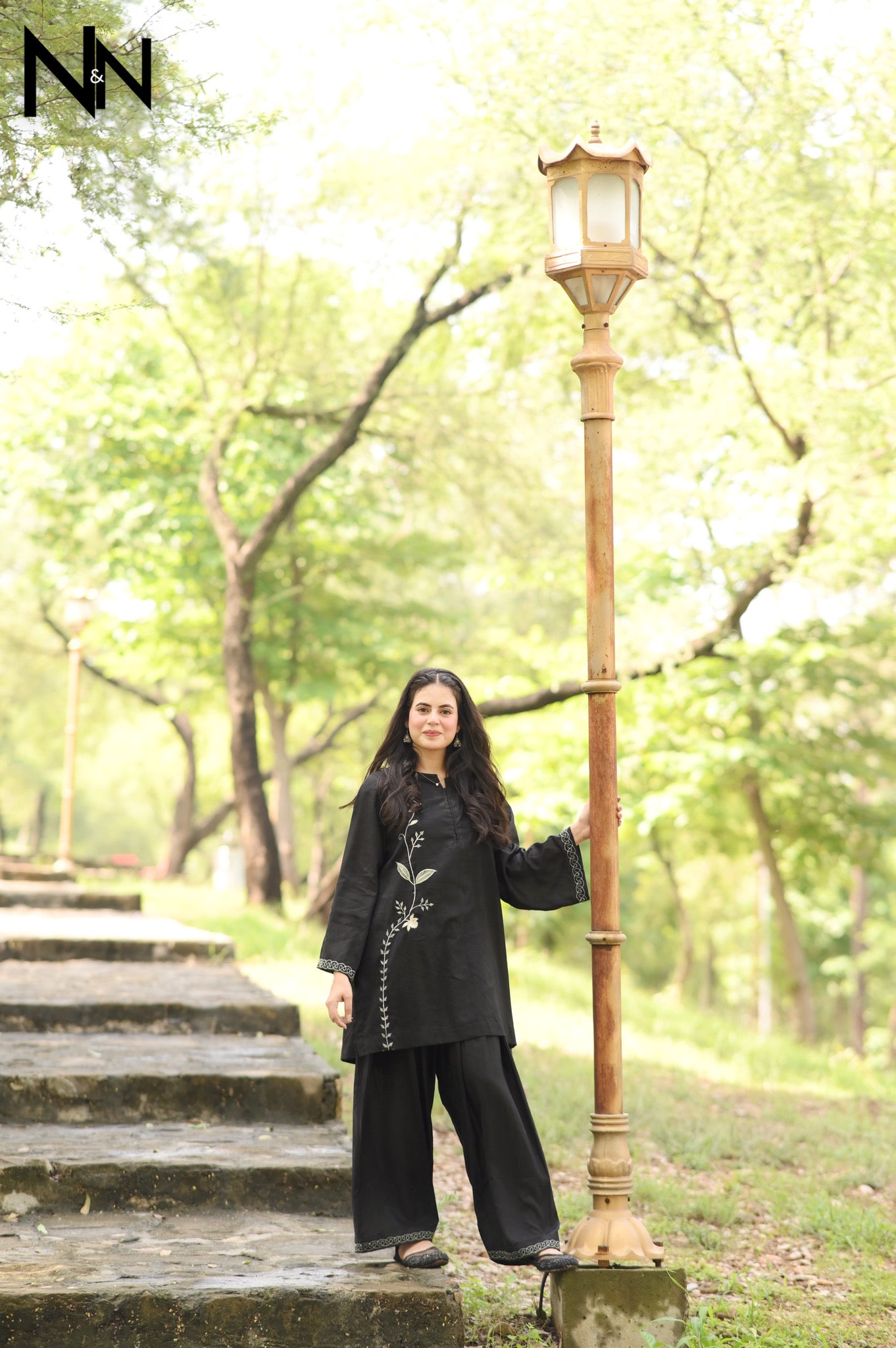 Refined Comfort-Threadwork That Speaks in Black.