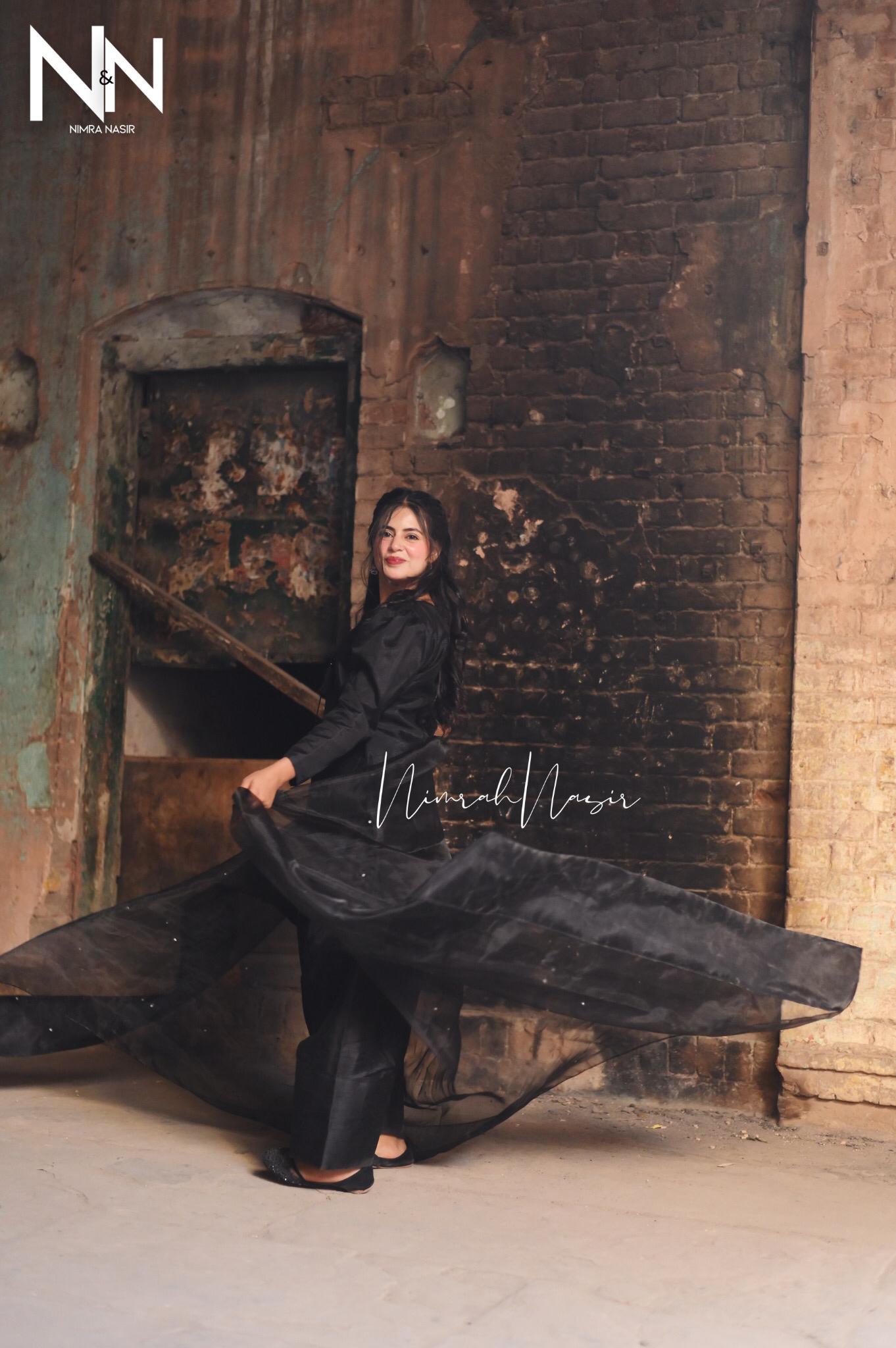 Black Farshi Suit